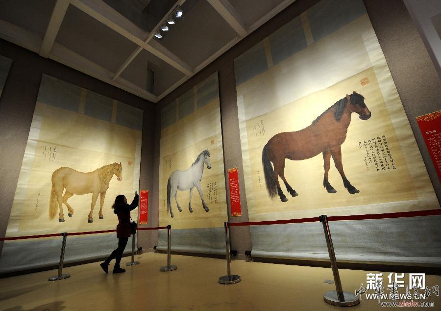 南京博物院舉行馬文物精品展 圖 (文化)(3)南京博物院舉行馬文物精品展