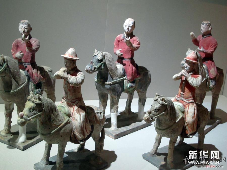 （文化）（2）西安舉辦以&ldquo;驍騰萬里&rdquo;為主題的馬文化展 