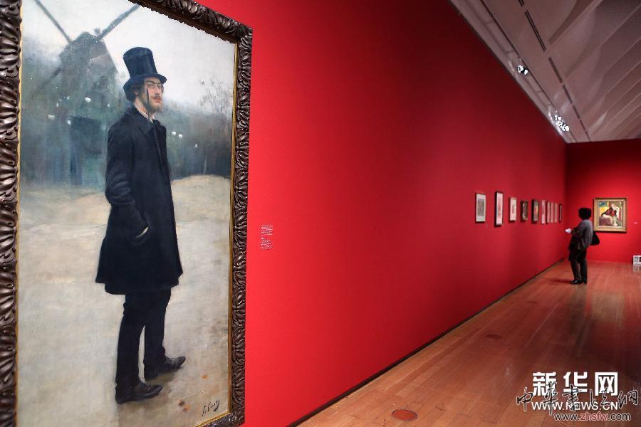 （國際）（3）法蘭克福舉辦&ldquo;蒙馬特精神&rdquo;畫展
