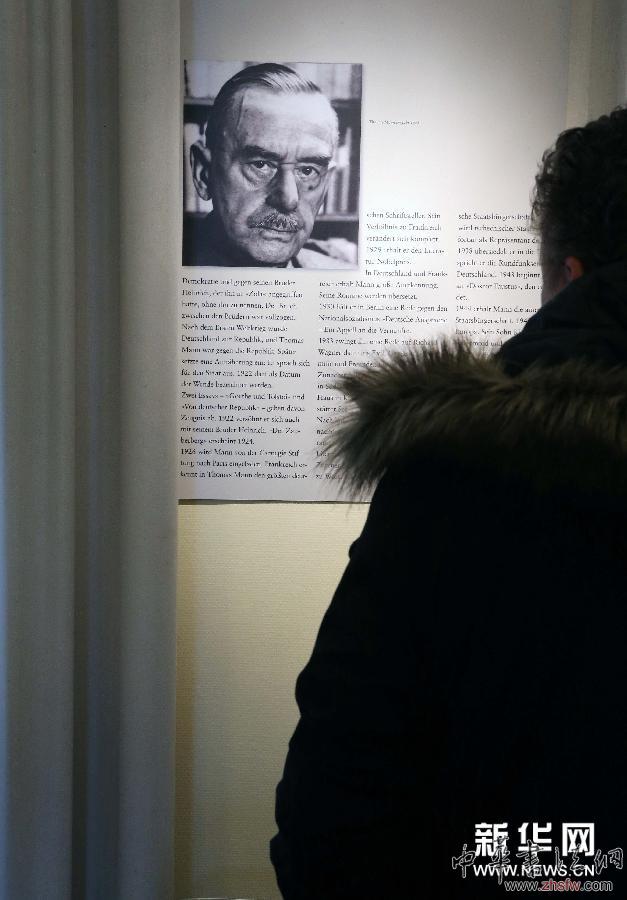 德國杜塞爾多夫舉辦托馬斯·曼與法蘭西展 圖 (晚報)(3)德國杜塞爾多夫舉辦托馬斯·曼與法蘭西展