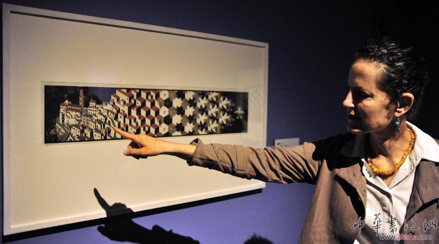 錯(cuò)覺藝術(shù)大師艾雪的魔幻世界畫展將在臺北舉行 圖