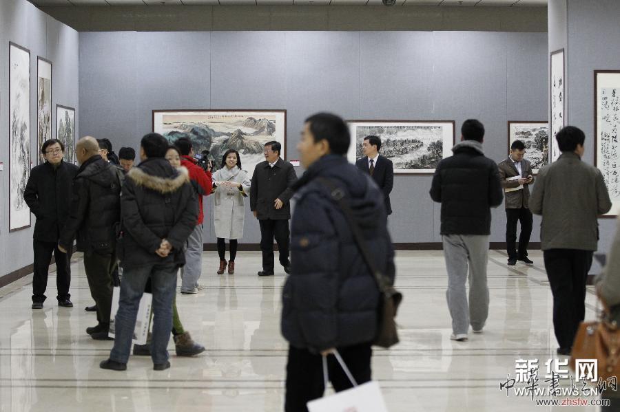 （新華網(wǎng)）（3）&ldquo;草圣故里&middot;永州印象&rdquo;書法美術(shù)展在京開幕