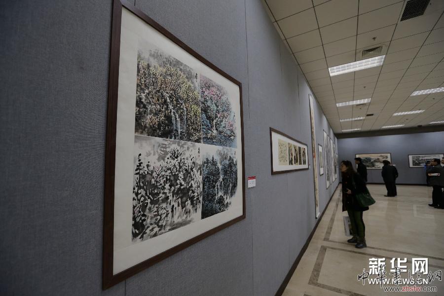 （新華網(wǎng)）（6）&ldquo;草圣故里&middot;永州印象&rdquo;書法美術(shù)展在京開幕