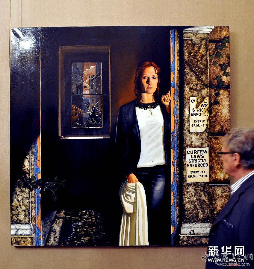 “中法青年油畫家藝術(shù)交流展”在巴黎舉行 圖 (國際)(2)“中法青年油畫家藝術(shù)交流展”在巴黎舉行