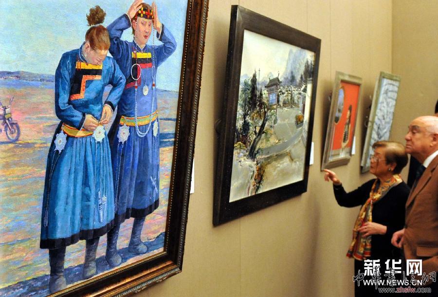 “中法青年油畫家藝術(shù)交流展”在巴黎舉行 圖 (國際)(3)“中法青年油畫家藝術(shù)交流展”在巴黎舉行