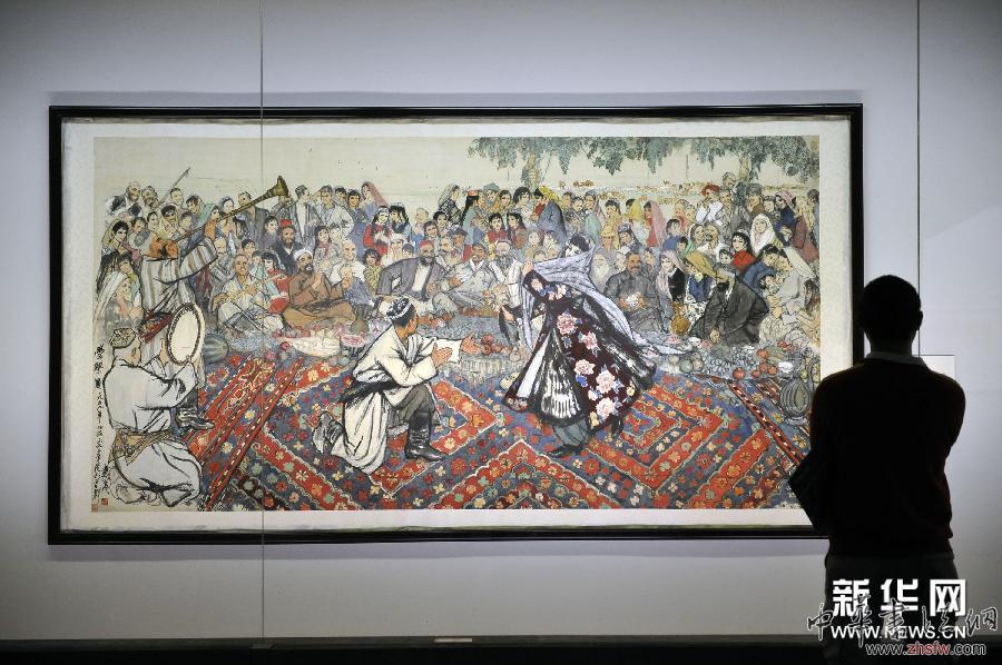 （晚報）（3）&ldquo;北京畫院藏品特展：丹青京華&mdash;&mdash;20世紀的北京中國畫壇&rdquo;在廣州舉行