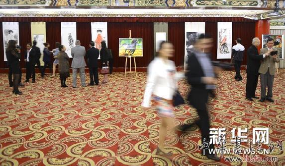 （文化）（1）&ldquo;中國夢&middot;赤子心&rdquo;－－丹青兩岸文化交流之臺灣畫展開幕