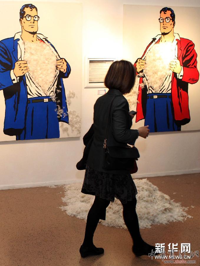 （文化）（1）《因?yàn)榱鲃樱韵嘤觥?mdash;&mdash;當(dāng)代古巴藝術(shù)展在上海舉辦