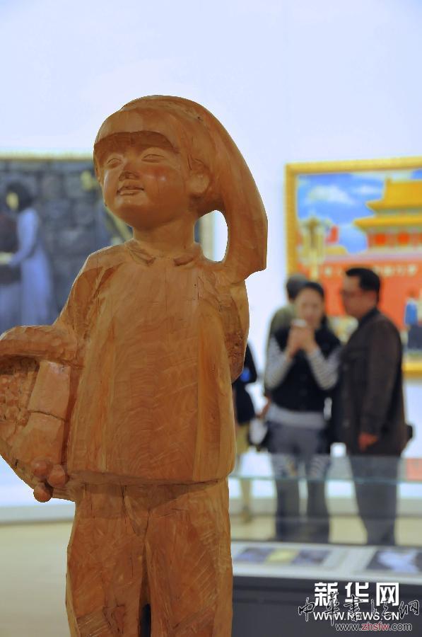 中央美術(shù)學(xué)院附中60周年校慶展即將落幕 圖 中央美術(shù)學(xué)院附中60周年校慶展即將落幕 圖