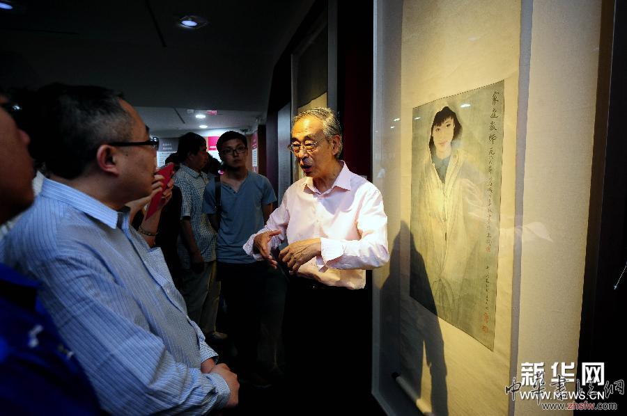 絲帛上的“丹青異彩” 圖 (晚報)(1)絲帛上的“丹青異彩”