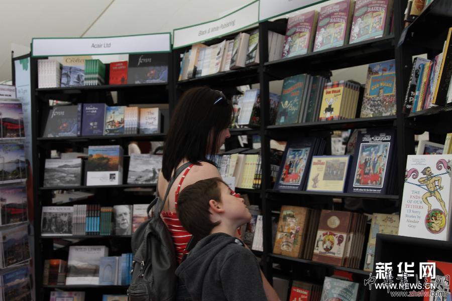 （XHDW）（1）2014年愛丁堡國際圖書節(jié)開幕 