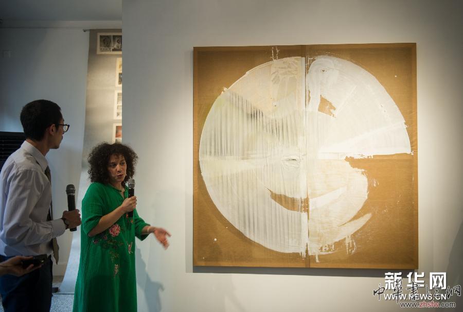法國藝術(shù)家蘇菲蘭個展《出神·入畫》在京展出 (文化)(1)法國藝術(shù)家蘇菲蘭個展《出神·入畫》在京展出