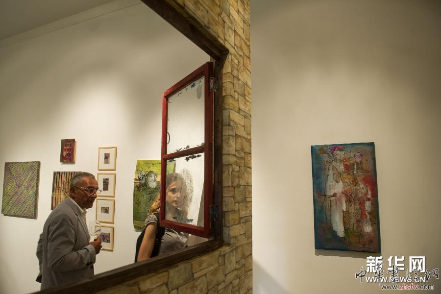 法國藝術(shù)家蘇菲蘭個展《出神·入畫》在京展出 (文化)(2)法國藝術(shù)家蘇菲蘭個展《出神·入畫》在京展出