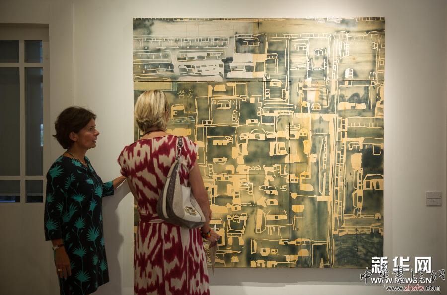 法國藝術(shù)家蘇菲蘭個展《出神·入畫》在京展出 (文化)(3)法國藝術(shù)家蘇菲蘭個展《出神·入畫》在京展出