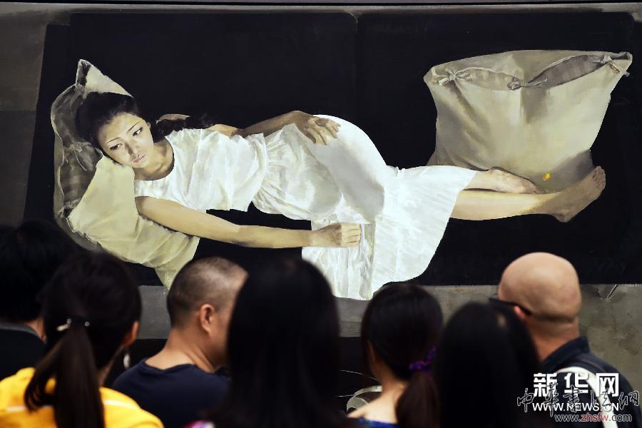 杭州舉辦全國美展油畫作品展 組圖 #(文化)(2)杭州舉辦全國美展油畫作品展