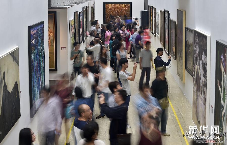 杭州舉辦全國美展油畫作品展 組圖 #(文化)(3)杭州舉辦全國美展油畫作品展