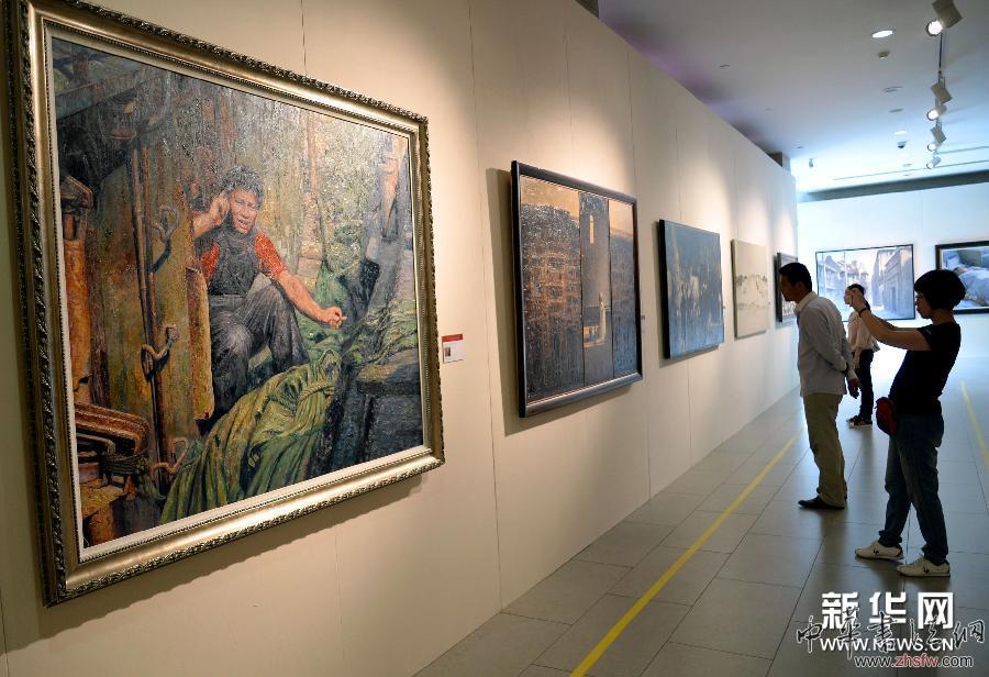 杭州舉辦全國美展油畫作品展 組圖 #(文化)(4)杭州舉辦全國美展油畫作品展