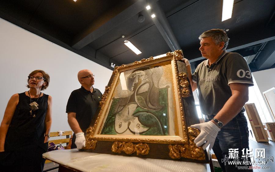 （文化）（1）畢加索真跡在長(zhǎng)沙開箱