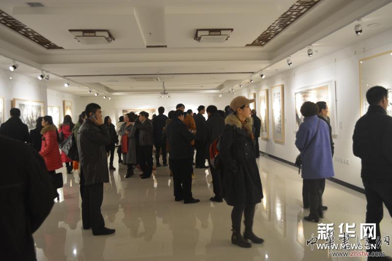 光暈照古今·容鐵書畫印作品展在京開幕