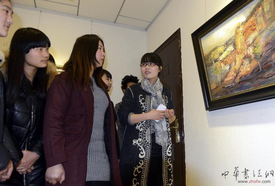 （文化）(2)&ldquo;青春六人行--楊爭、張剛、高山、杜楓欽、黎青松、若山真央國際油畫聯(lián)展&rdquo;在京開幕