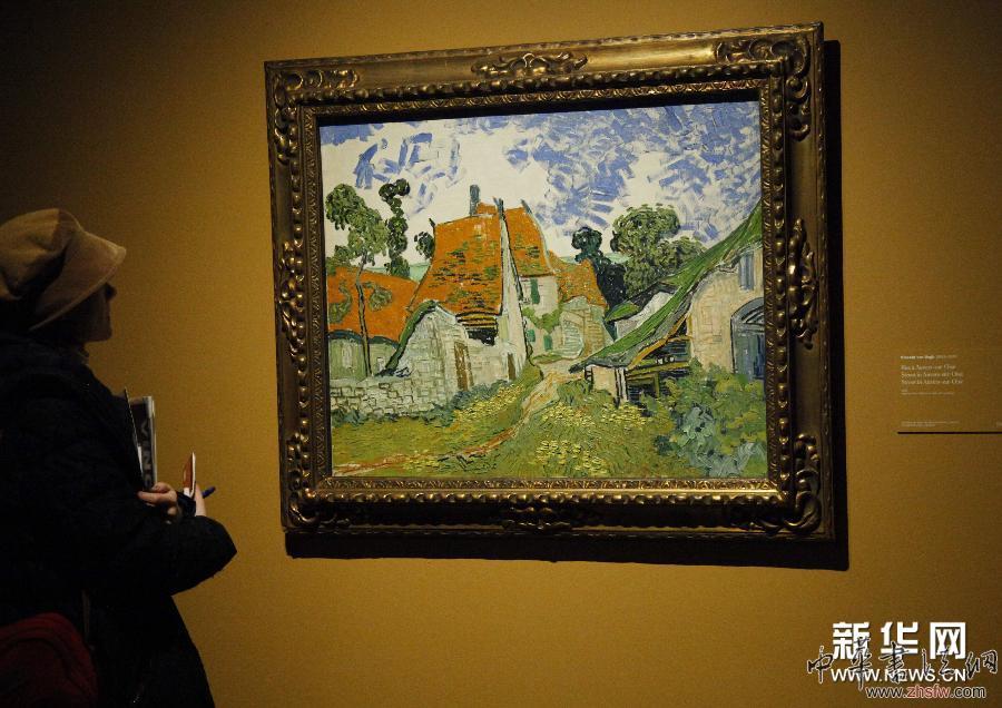 （國際）（1）比利時(shí)蒙斯市舉辦梵高繪畫展 