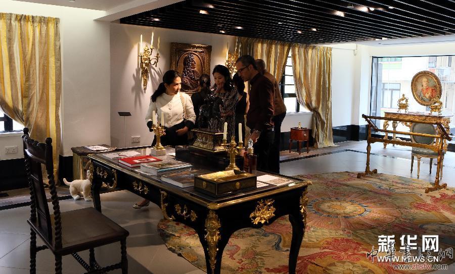 （文化）（1）&ldquo;異曲同工：18世紀中法古代家具藝術展&rdquo;在港舉行