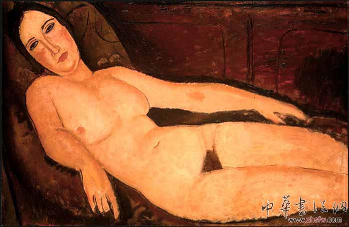 天才美男莫迪利阿尼：華麗美艷的裸女大師 圖