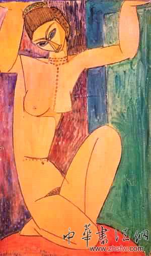 天才美男莫迪利阿尼：華麗美艷的裸女大師 圖