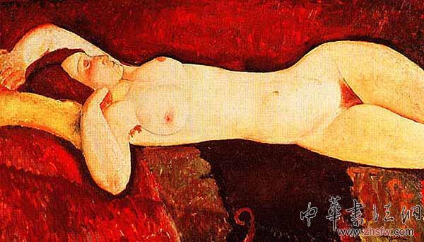 天才美男莫迪利阿尼：華麗美艷的裸女大師 圖