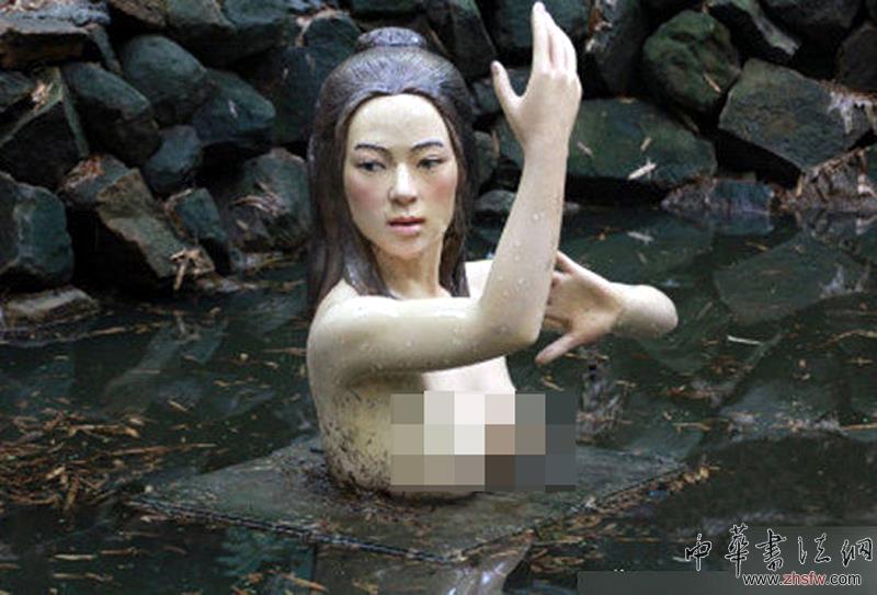 網(wǎng)友票選全國最丑雕塑 “章子怡沐浴像”上榜