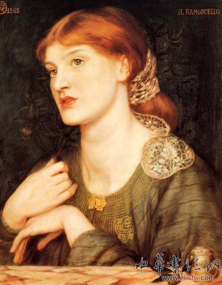 羅塞蒂筆下的奢華感傷美女 組圖