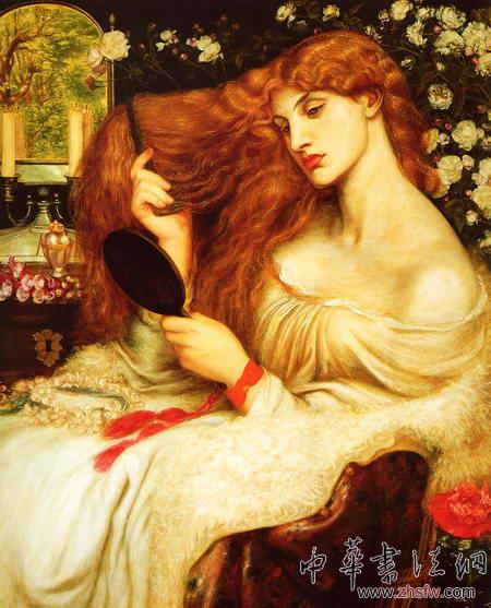 羅塞蒂筆下的奢華感傷美女 組圖