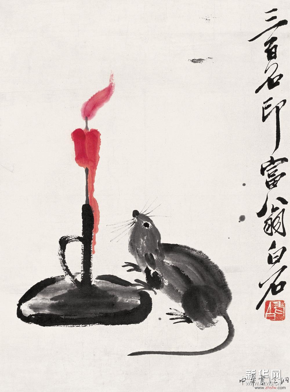 齊白石國畫作品欣賞1 - 伴月軒主 - 伴月軒主