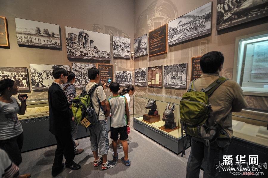 （文化）（2）圓明園青銅鼠首兔首亮相國博