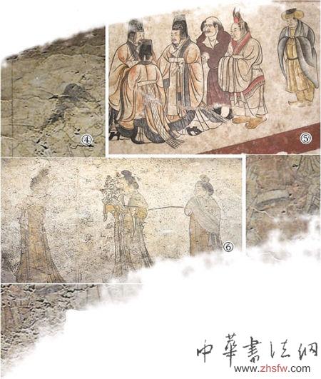 唐墓壁畫珍品館展品。