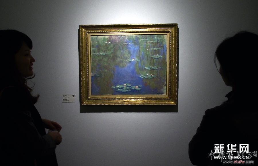 “印象派大師·莫奈特展”在滬揭幕 圖 (文化)(1)“印象派大師·莫奈特展”在滬揭幕