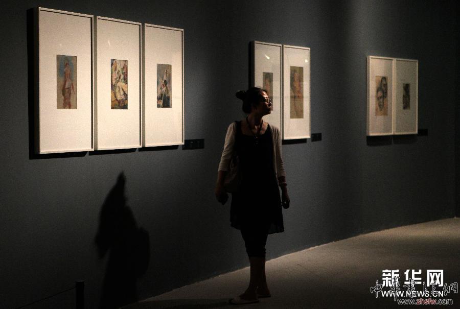 （文化）（3）&ldquo;含淚畫下去&mdash;&mdash;司徒喬藝術(shù)世界的愛與恨&rdquo;在京開展