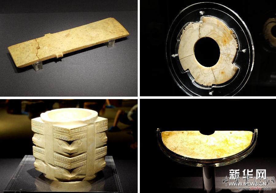 魯浙博物館合作展出300余件新石器時代玉器 圖 (文化)(3)魯浙博物館合作展出300余件新石器時代玉器