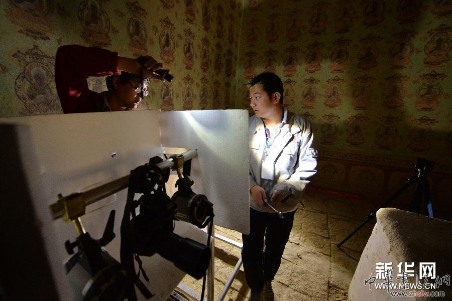 數(shù)字化技術(shù)助千年莫高窟“容顏永駐” 圖 (文化)(3)數(shù)字化技術(shù)助千年莫高窟“容顏永駐”