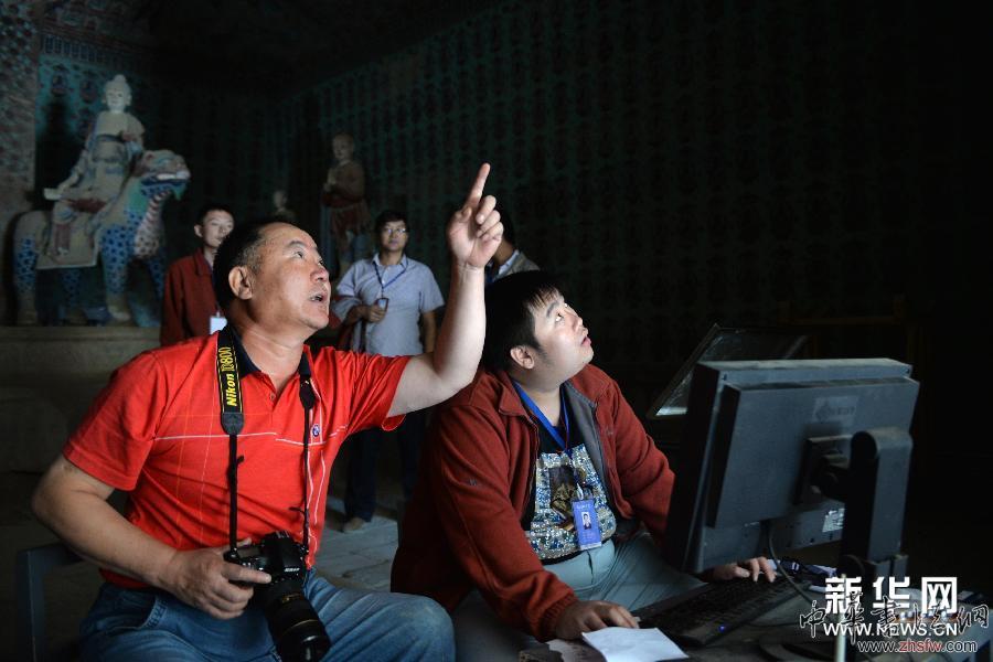 數(shù)字化技術(shù)助千年莫高窟“容顏永駐” 圖 (文化)(4)數(shù)字化技術(shù)助千年莫高窟“容顏永駐”