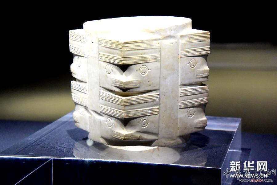 山東舉辦“玉潤東方”古玉展 組圖 (新華網(wǎng))(2)山東舉辦“玉潤東方”古玉展