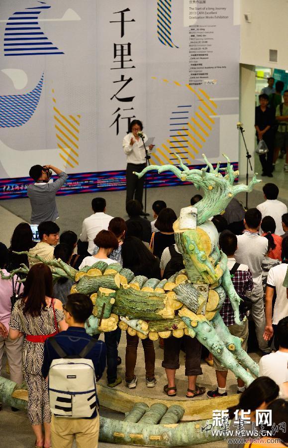 （晚報(bào)）（1）&ldquo;千里之行&rdquo;中央美術(shù)學(xué)院2013屆畢業(yè)生優(yōu)秀作品展開幕