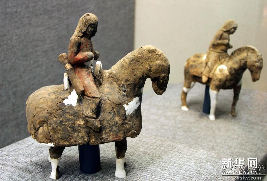 隋煬帝墓出土文物特展在揚(yáng)州開(kāi)展 組圖