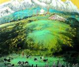 放懷丹青寫山川