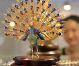 2014北京春季珠寶展開幕 珠寶擺件精美絕倫