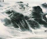 許欽松贈(zèng)畫作《嶺云帶雨》給央視紀(jì)錄頻道