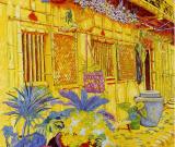 “臺灣文化風情”吳和珍油畫展 圖