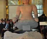 柬埔寨舉行儀式歡迎被掠奪石像文物回歸