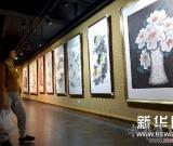 墨韻牡丹花城怒放 圖