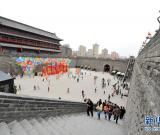 西安城墻南門箭樓復(fù)建完畢正式對游客開放